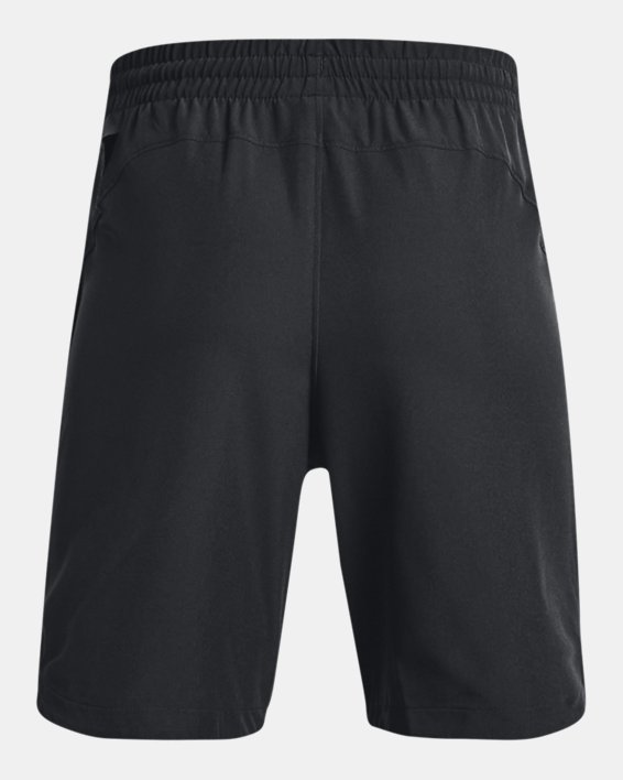 Boys' Project Rock Woven Shorts in Black image number 1